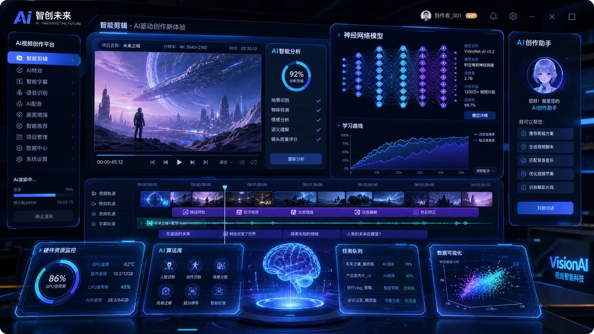 海角网AI视频创作工具